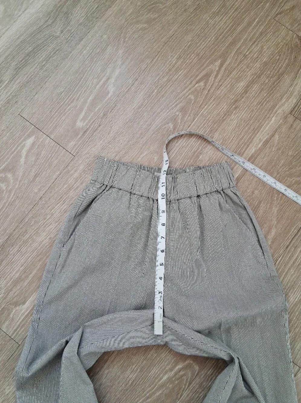 Everlane The Easy Pant Canvas Tan/Navy Organic Cotton - Picture 12 of 15
